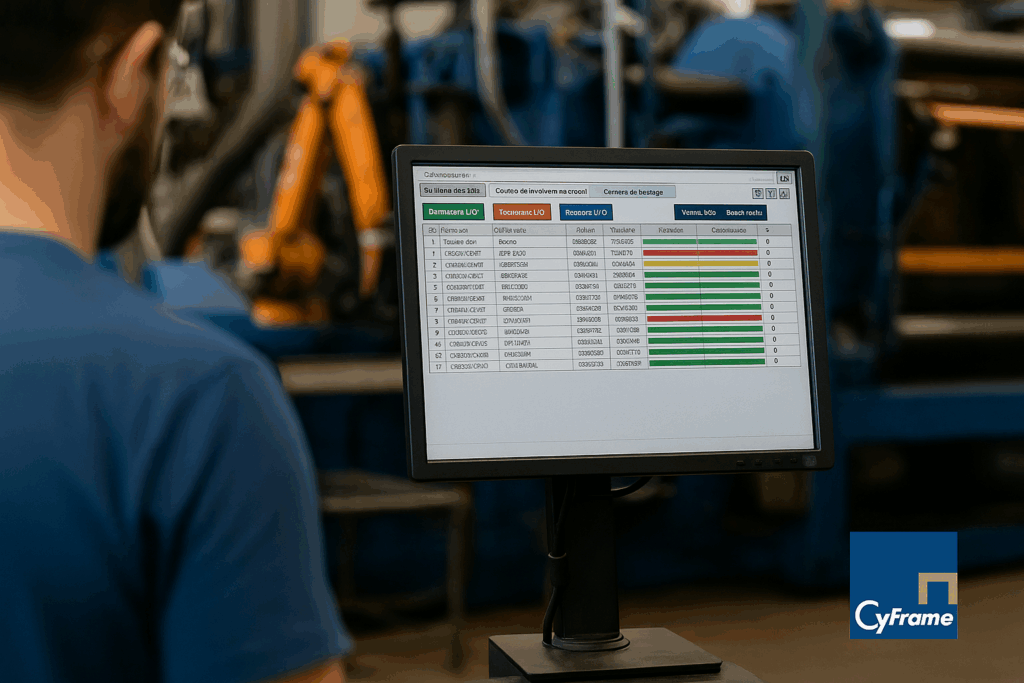 Operations Surveillance with an ERP for Plastic Processors